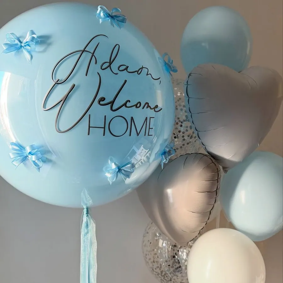 Welcome Home, blue