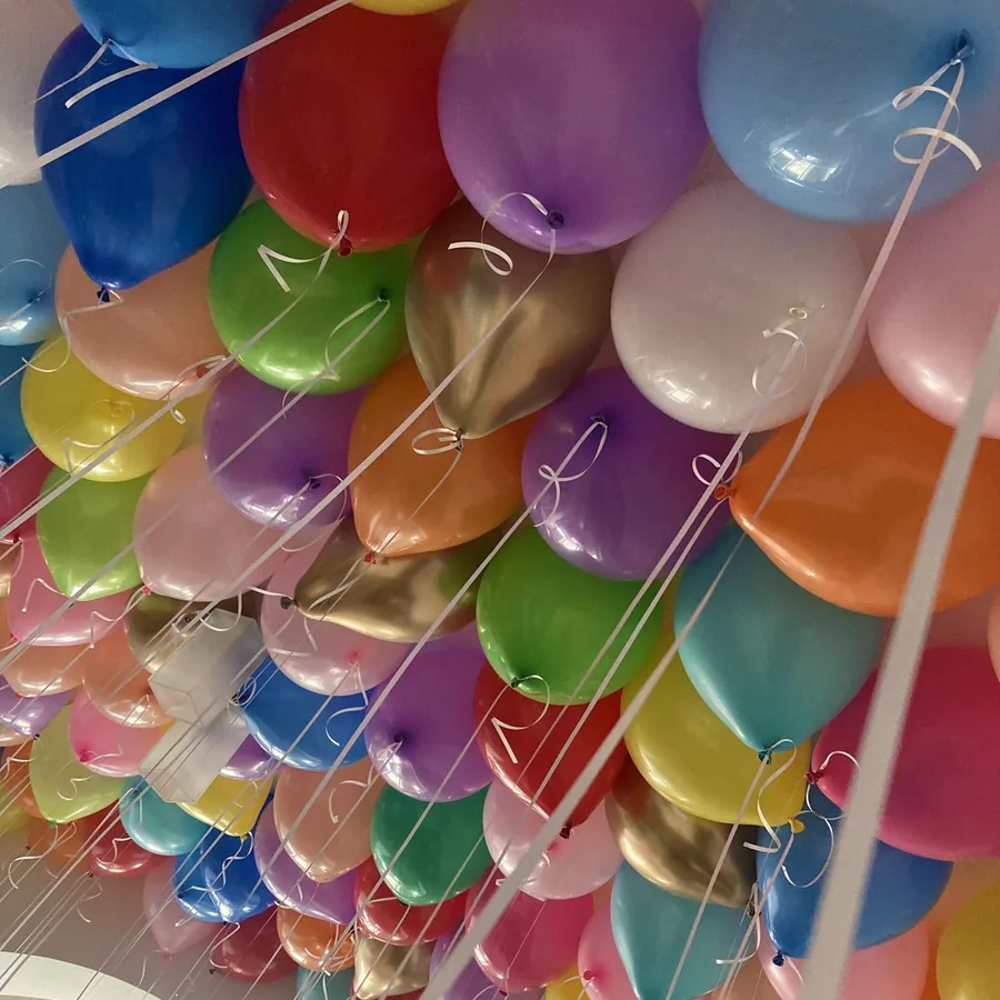 Rainbow ceiling